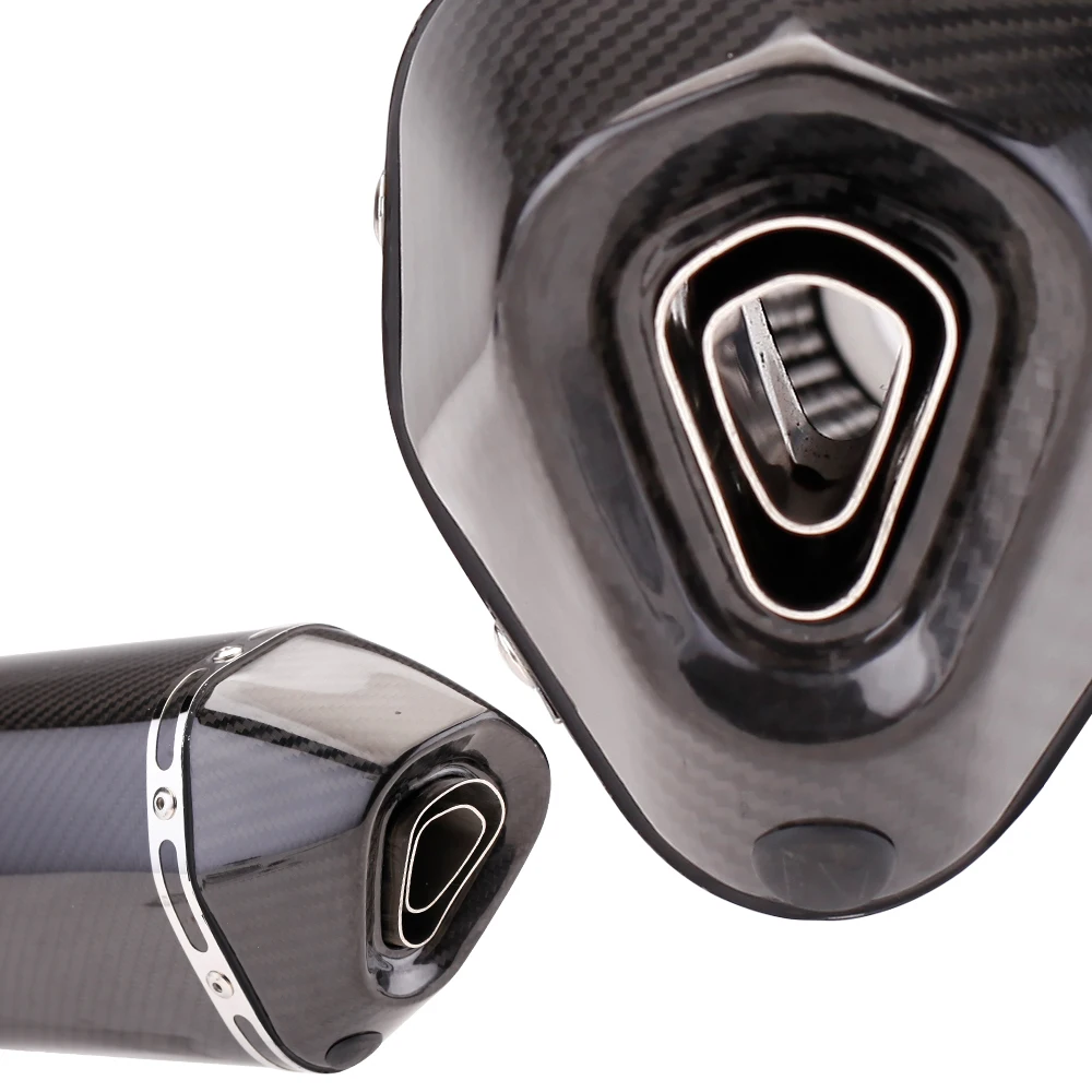 Escape fibra de carbono con DB killer para Yamaha TMAX 500 y AK550 - imagen 2