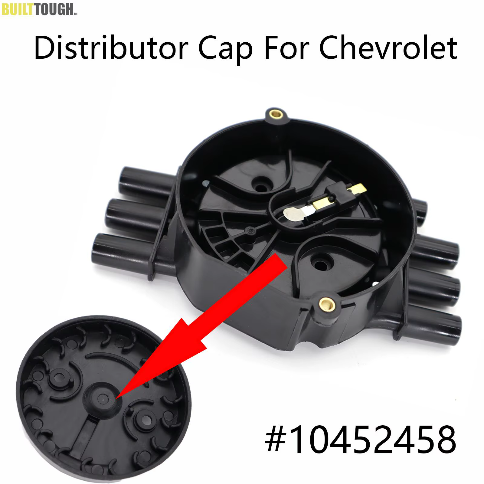 Kit tapa y rotor distribuidor 8104524580 - Chevy Astro 4.3 V6