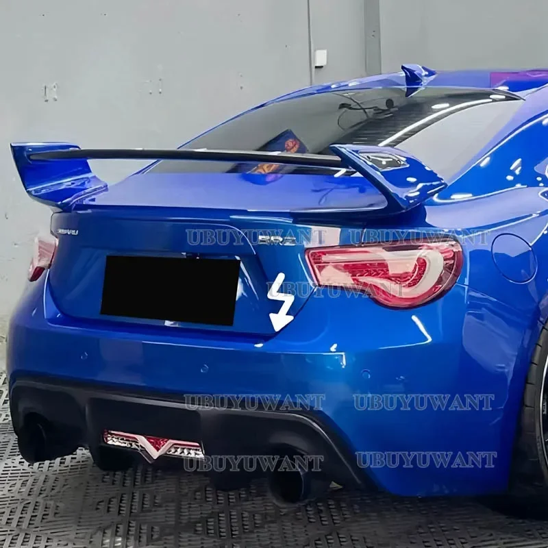 Alerón trasero de estilo fibra de carbono para Subaru BRZ y Toyota 86