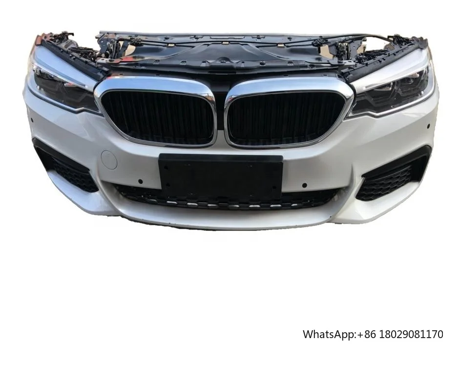 Nuevo superventas 5 Series G30G31G38LCI montaje frontal boca delantera cara rodeada parachoques rejilla de entrada automática para BMW