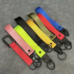 Llavero nylon negro resistente para llaves de coche