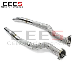 Downpipe Cees sin catalizador para Ferrari GTC4Lusso/Lusso T 6.3