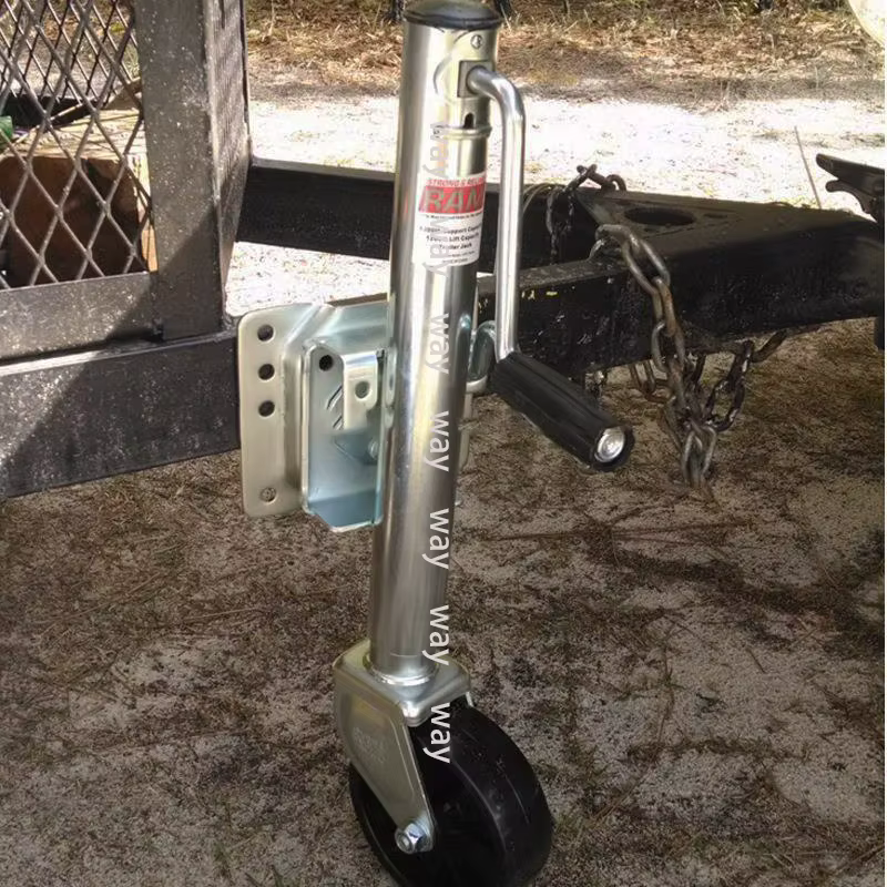 Rueda de apoyo 6" para remolque y caravana – 540 kg - imagen 2