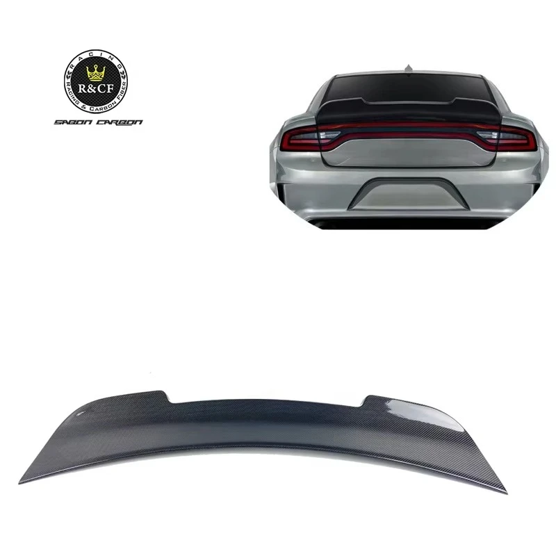 Alerón maletero carbono real Dodge Charger SRT Hellcat 2015-2021