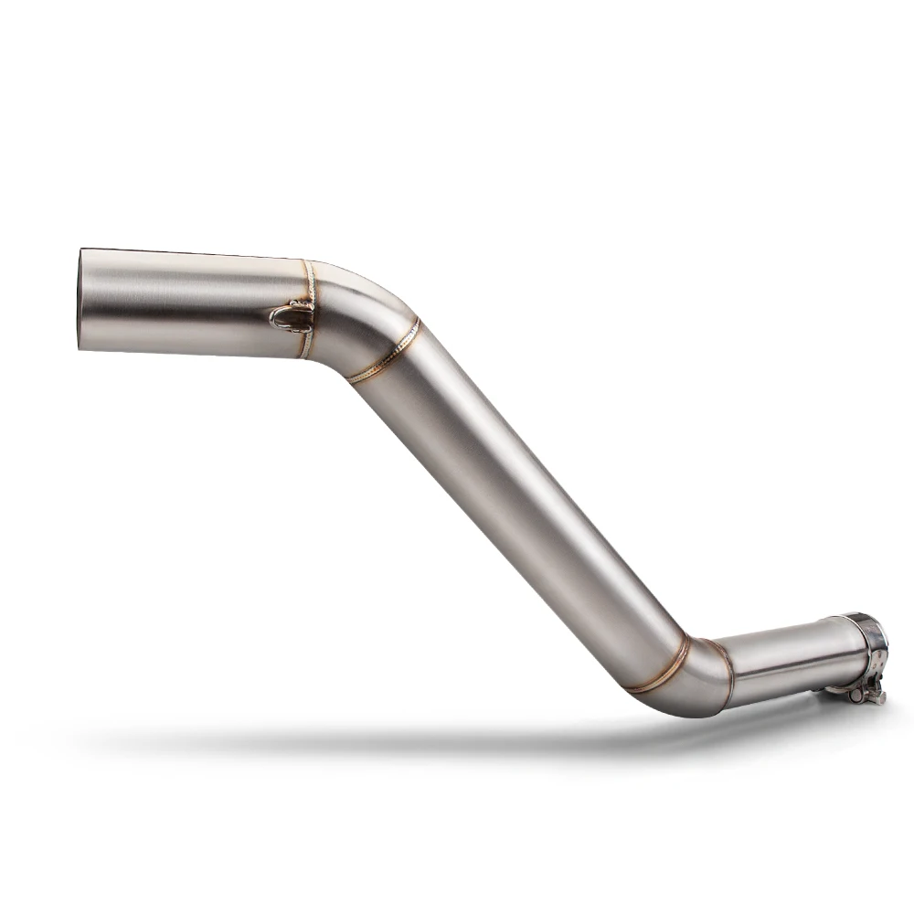 Tubo escape medio inox fibra carbono DB Killer CFMOTO 400NK 650NK - imagen 5