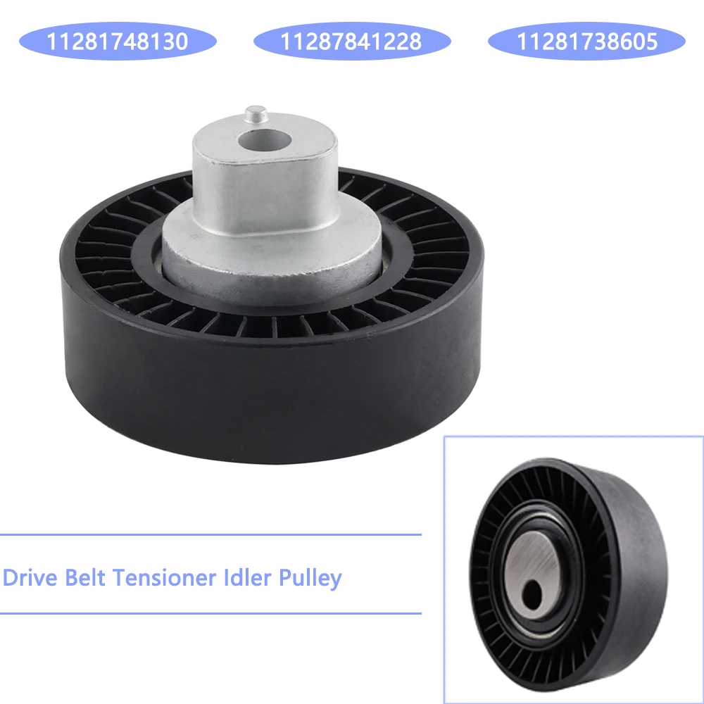 BMW 11281748130 polea tensora de correa para E46 325i 328i - imagen 2