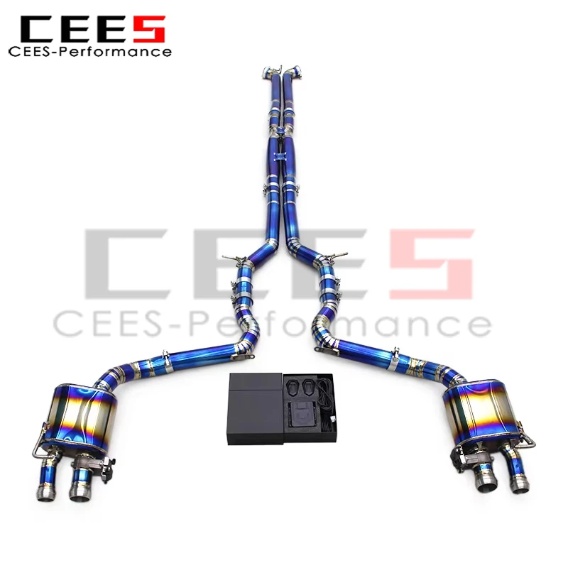 Escape cat-back valvulado Cees para Bentley Continental GT V12 6.0 T - imagen 2