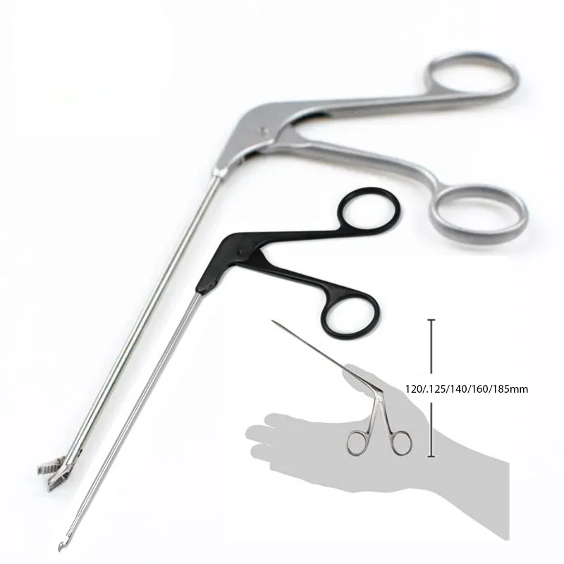 Reparación de menisco quirúrgico, cesta de mano artroscópica para hombro, pinzas de perforación rectas ovaladas, instrumentos de artroscopia de rodilla - imagen 2