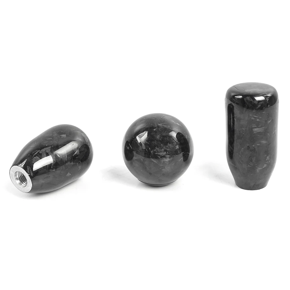 Perilla de cambio RASTP SFN092 de fibra de carbono y aluminio