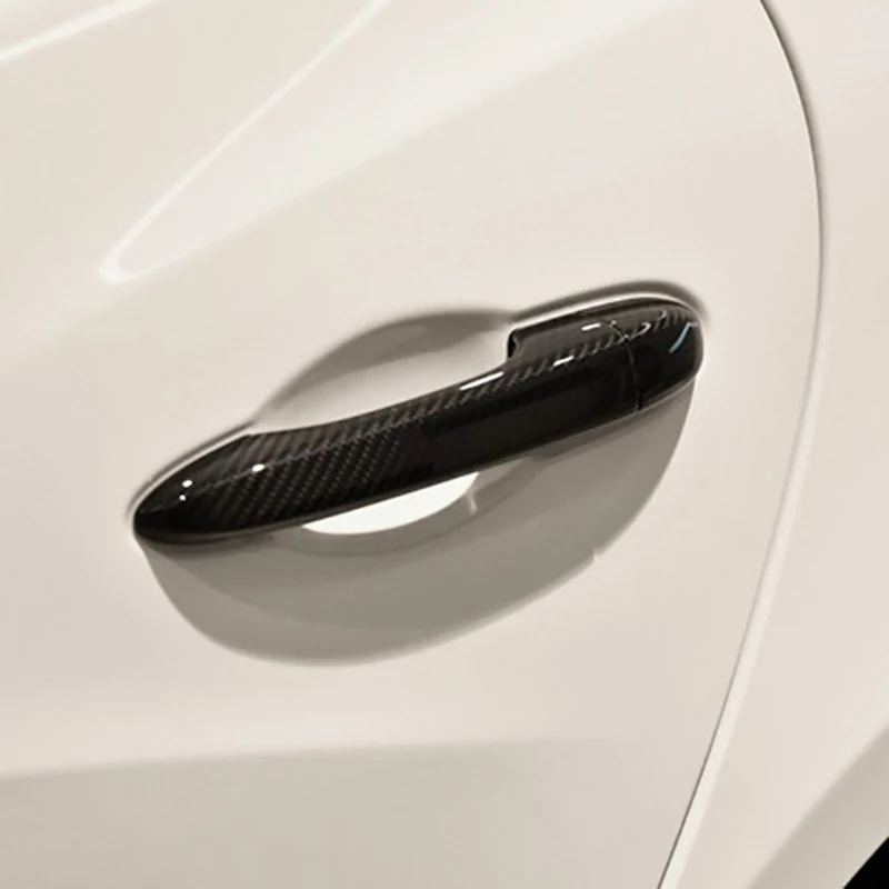 Cubiertas de manija de puerta en carbono para Maserati Ghibli, Quattroporte y Levante