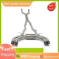 Escape Deportivo Catback Valvetronic BMW M5 G90 4.4T SS304 con Válvula