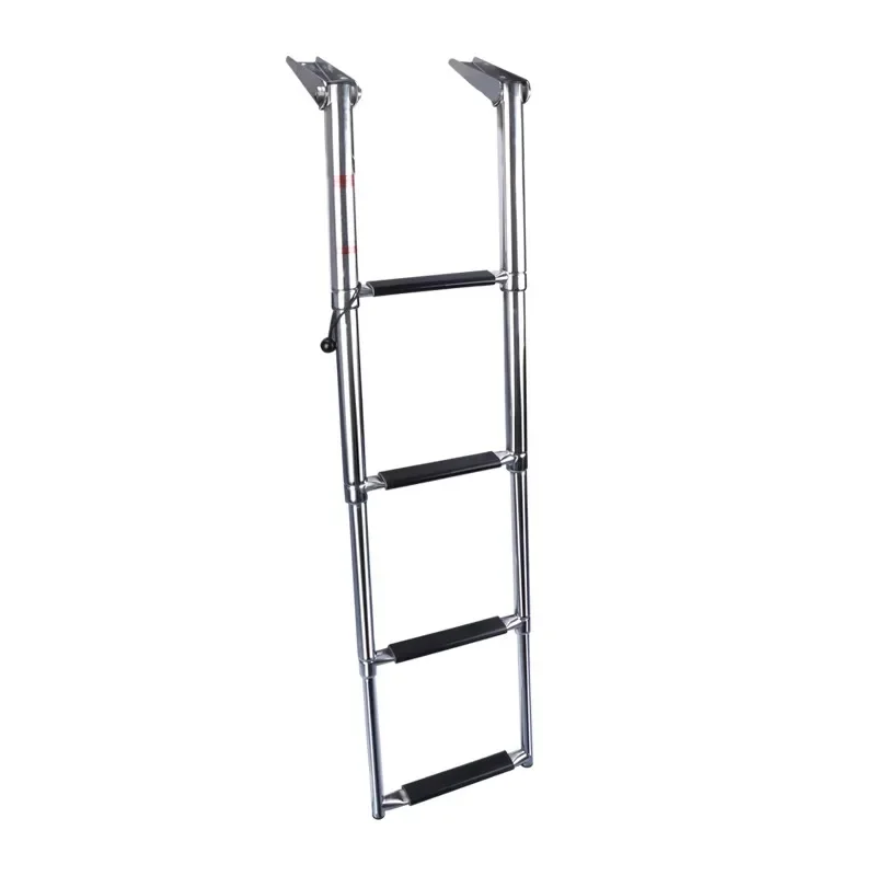 Escalera de embarque acero inoxidable plegable para lancha yate - imagen 3