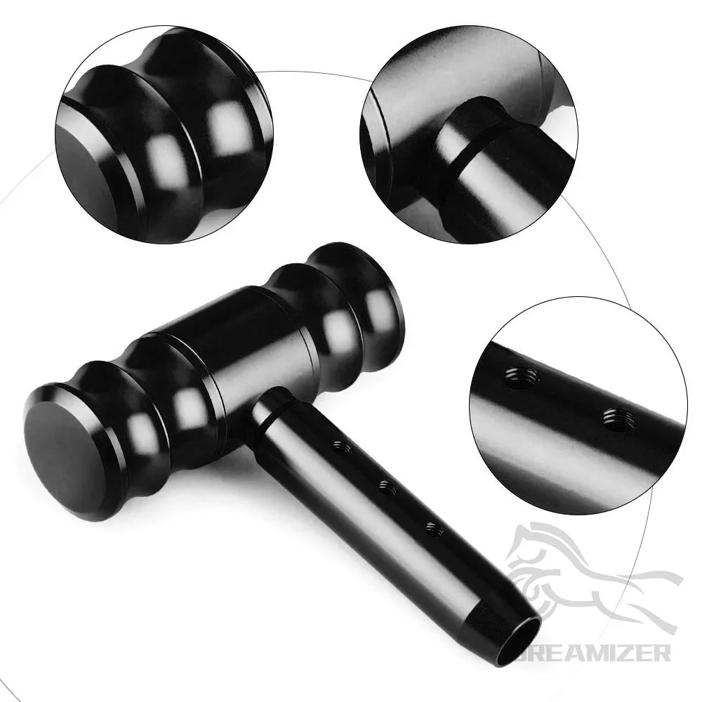 Palanca de cambios Mugen aluminio T extendida - universal para coches - imagen 4