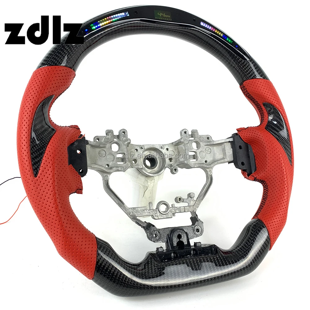 Volante de fibra de carbono LED para Lexus ES, IS, GS, LS, NX y RX - imagen 2