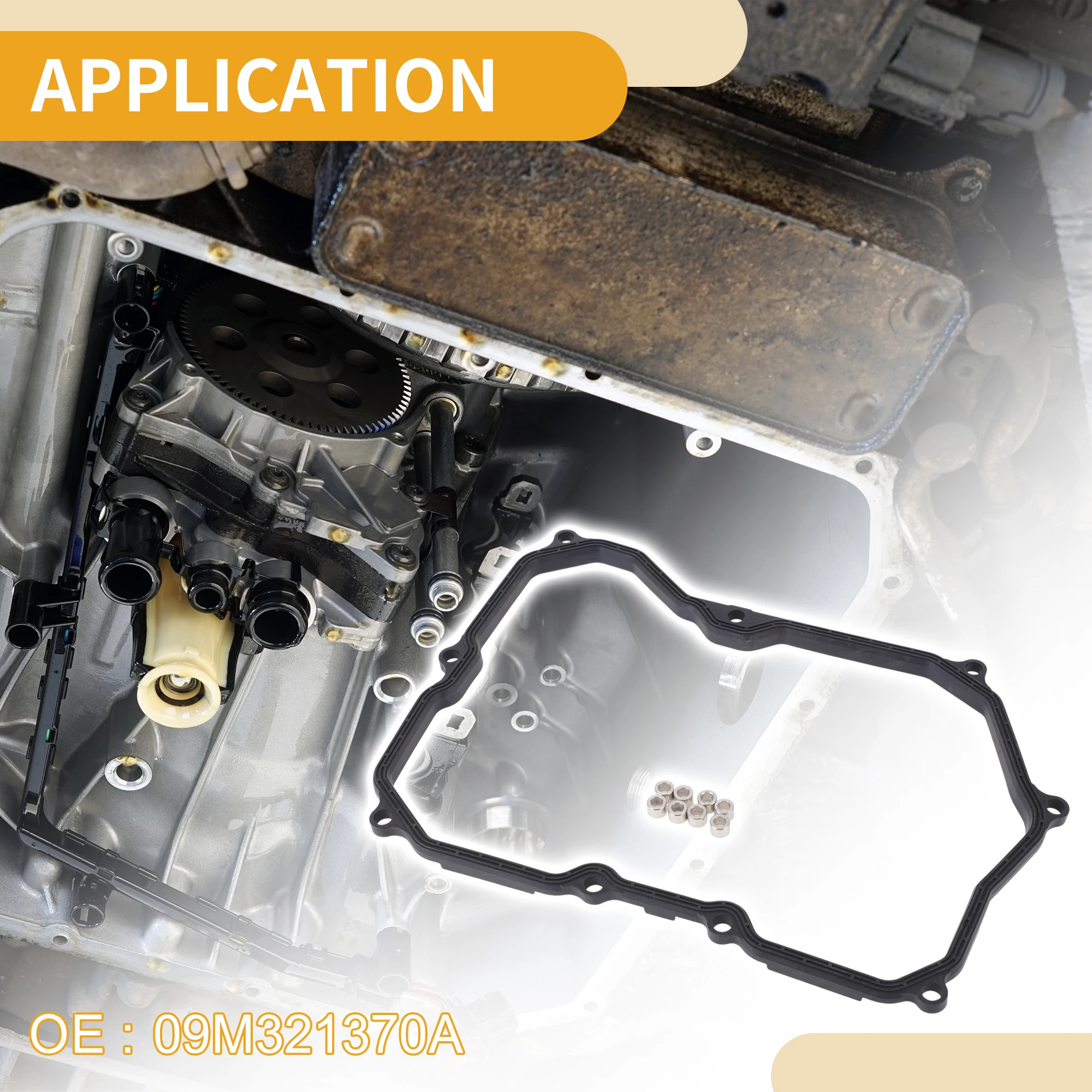 Autohaux 09M321370A junta cárter transmisión – VW CC Passat 2009-2017 - imagen 3