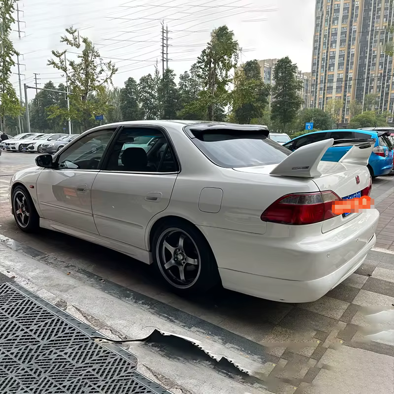 Alerón trasero para Honda Accord 1998-2002, spoiler en ABS, negro - imagen 5