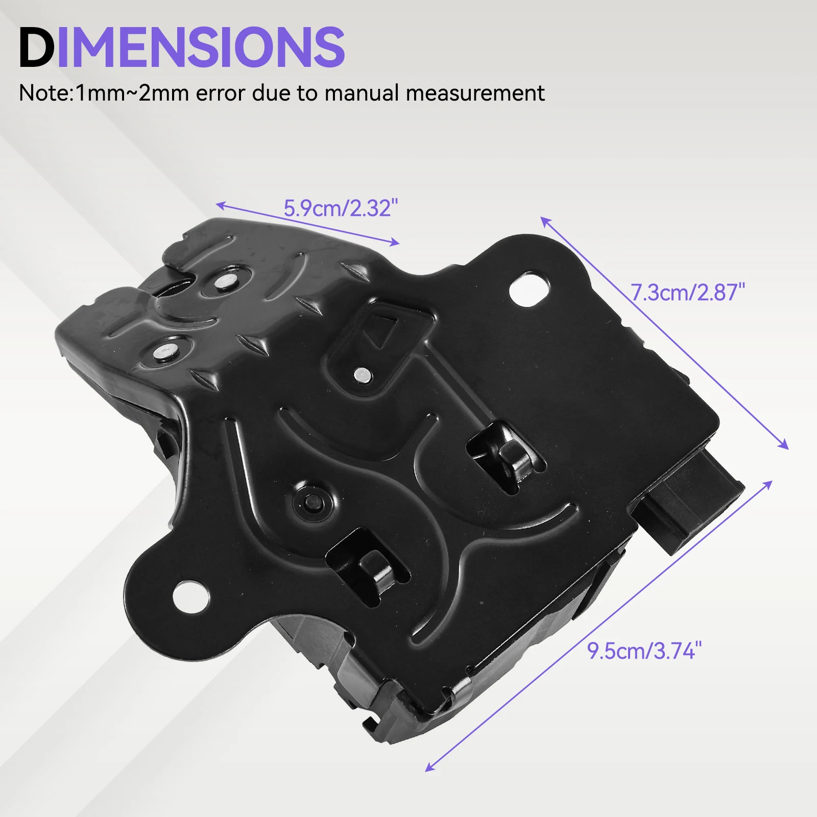 Actuador pestillo maletero Chevrolet Cruze Aveo Opel Astra J 2011-2017 - imagen 5