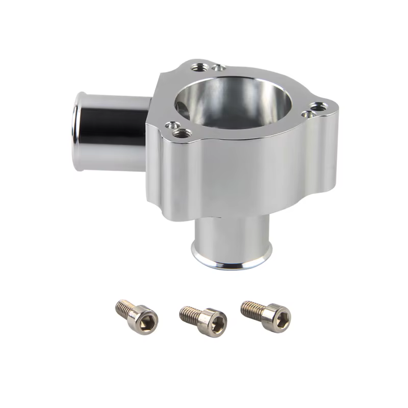 Adaptador de aluminio para montaje en vehículo turboalimentado
