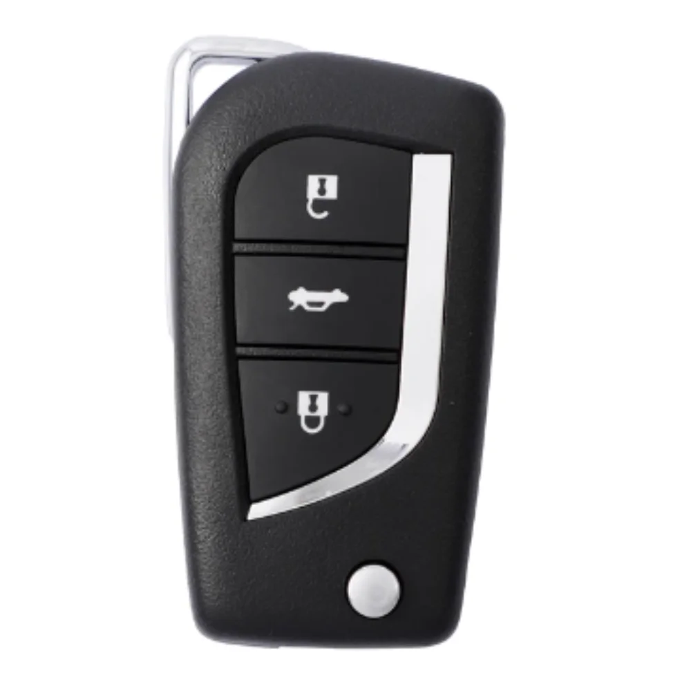 Funda protectora llave TPU fibra carbono para Toyota - imagen 2