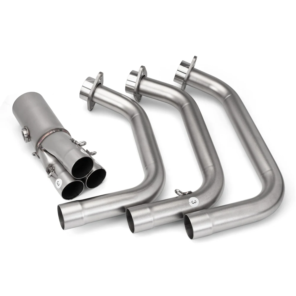 Conjunto de escape compatible con FZ09, XSR900 y MT-09