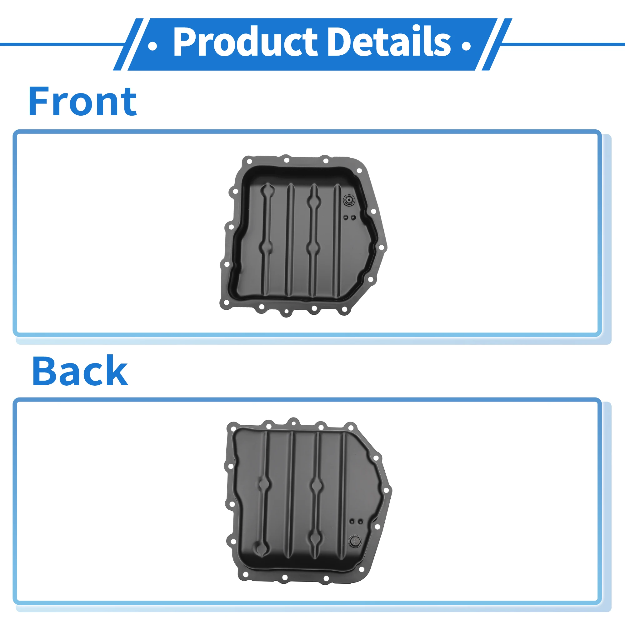 UXCELL 4431997 Cárter de aceite de motor para Chrysler 200 2011-2014 - imagen 3