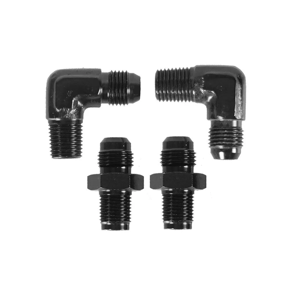 Kit de manguitos trenzados AN6 PTFE 90° para enfriador GM TH350/TH400 - imagen 5