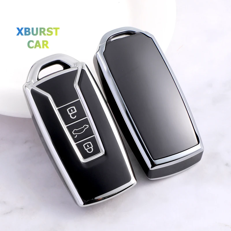 Funda protectora de llave en TPU para VW Touareg 2019-2023