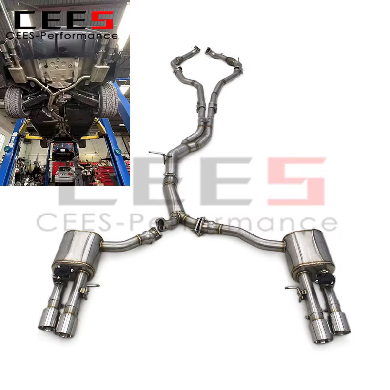 Cees Escape Sistema de escape cat-back – Audi B9 S4/S5 3.0 T