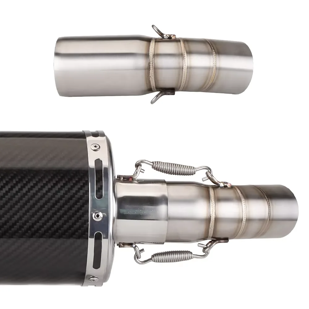 Escape slip-on Benelli Leoncino 800 con tubo de enlace medio - imagen 4