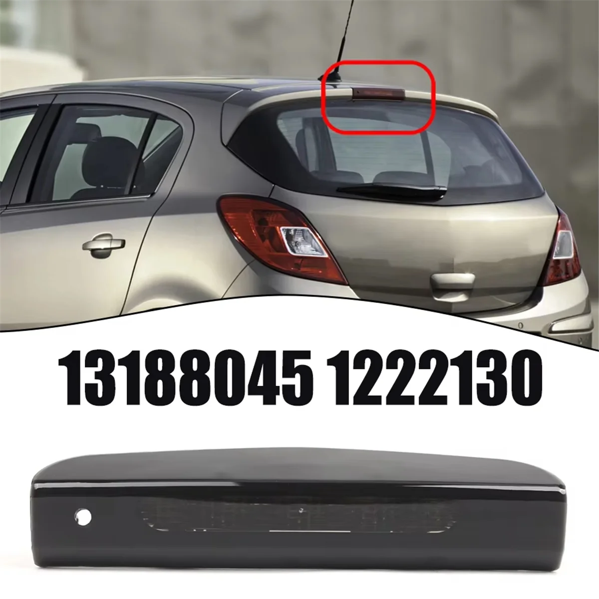 Tercera luz de freno LED para Vauxhall Corsa D/E - imagen 4