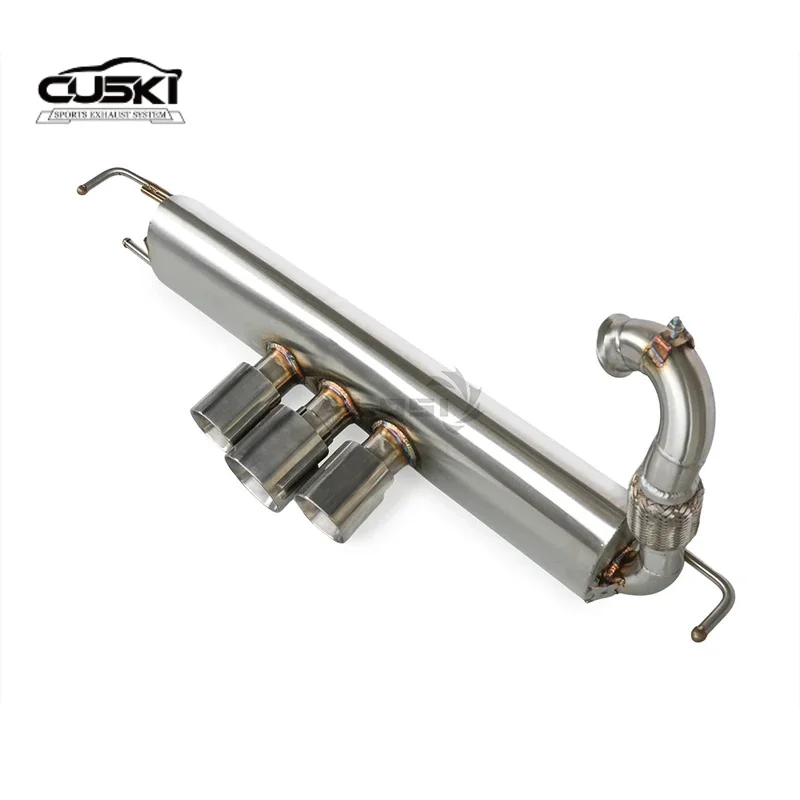 Escape trasero acero inoxidable – Smart Fortwo W453 1.0/0.9T (2015-2021) - imagen 3