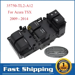 35750-TL2-A12 Interruptor elevalunas izquierdo Acura TSX