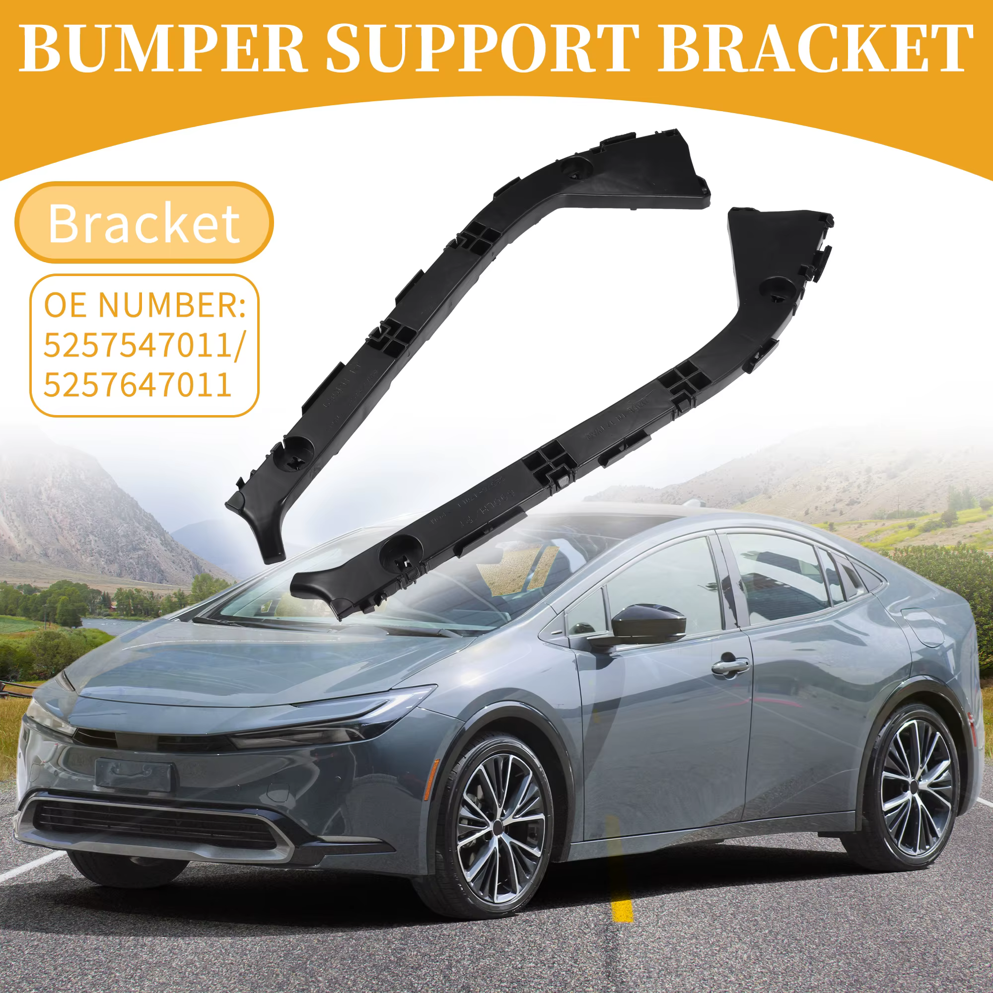 Soporte parachoques lateral UXCELL para Toyota Prius 2004-2009 - imagen 2