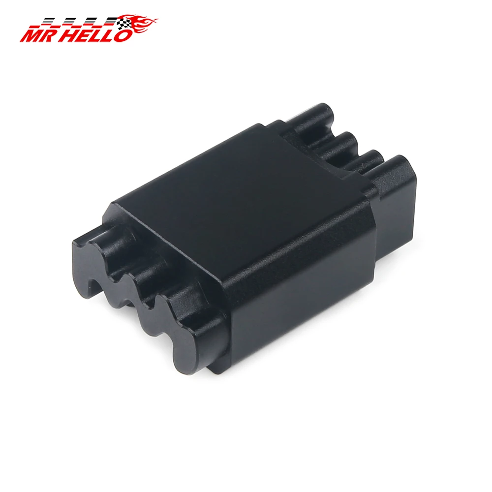 Herramienta de bloqueo doble leva piñón aluminio negro para motor - imagen 4
