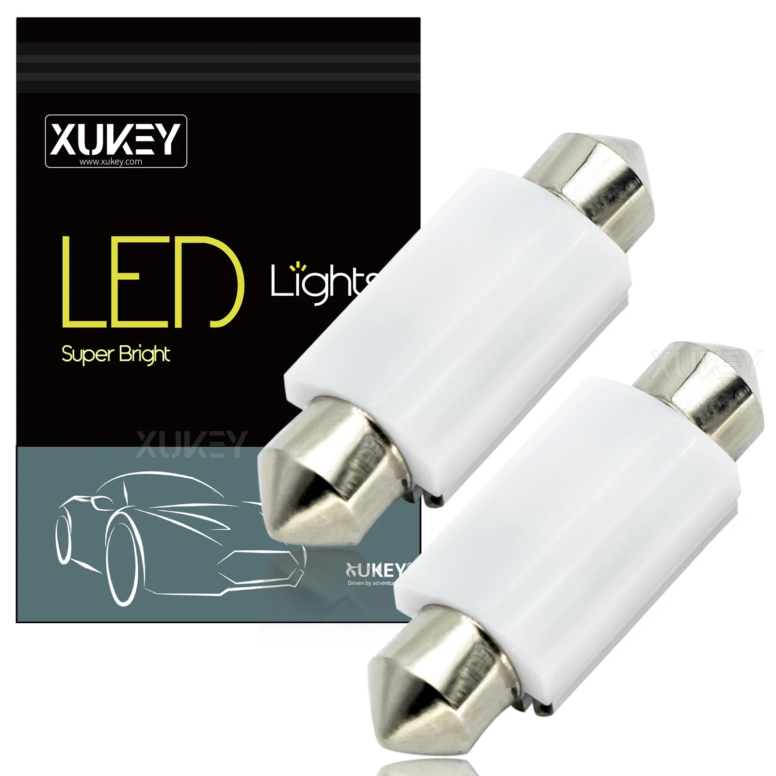 Bombillas LED xenón blanco matrícula Ford Fiesta Mk6 ST Fiat 500 MX-5 - imagen 5