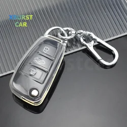 Funda mando a distancia Audi – carcasa protectora TPU transparente