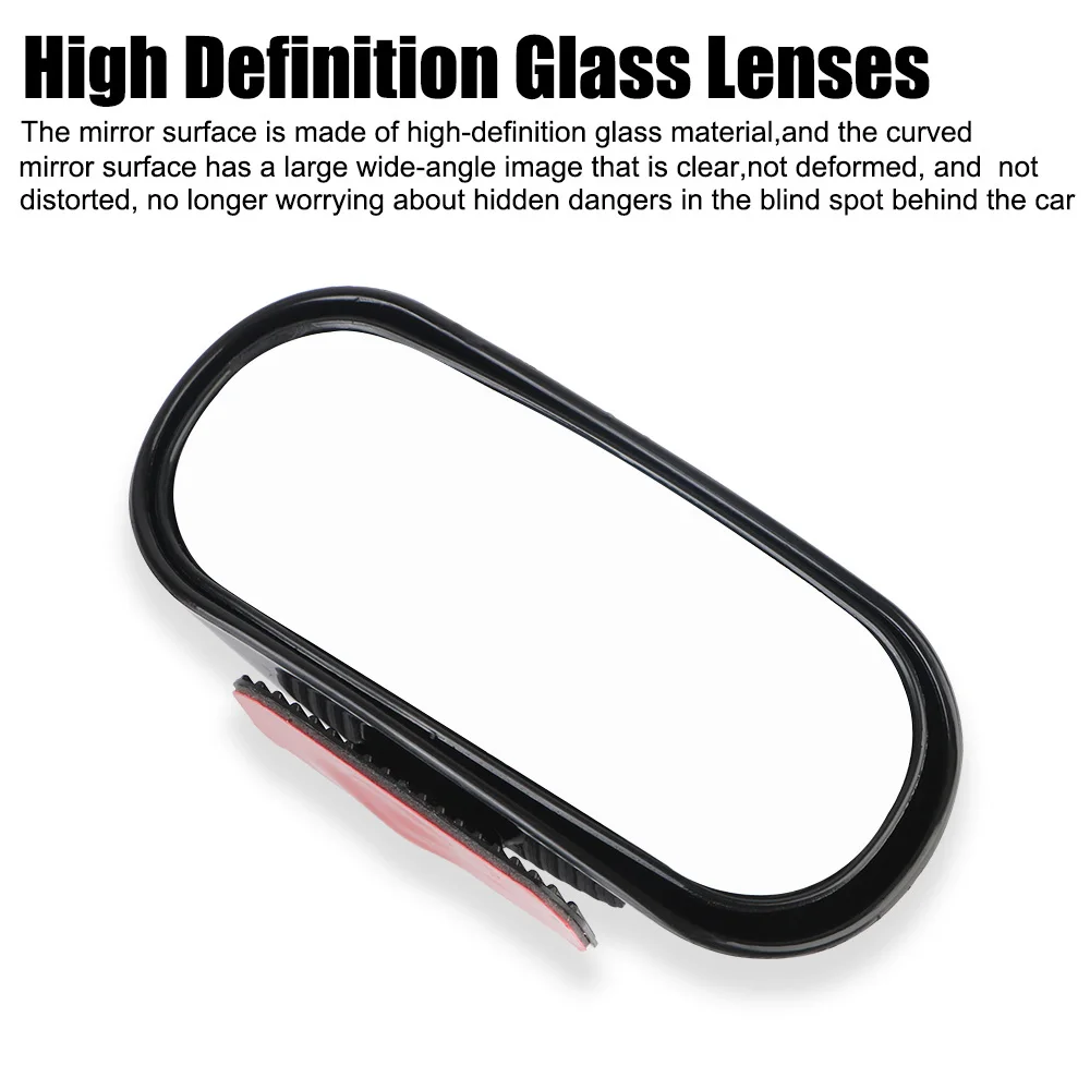 Espejo retrovisor gran angular punto ciego ajustable 360° universal - imagen 5