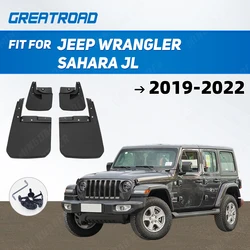 Guardabarros Jeep Wrangler Sahara JL 2019-2022 delanteros y traseros