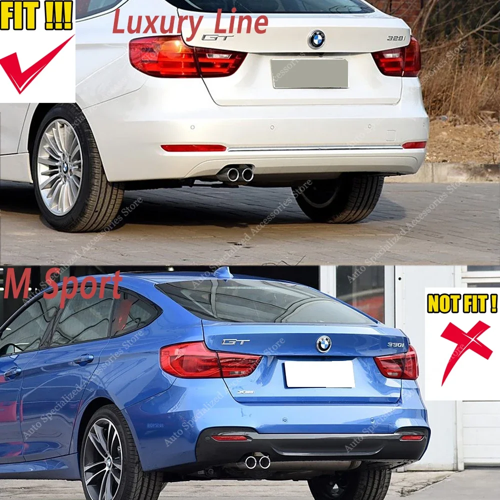 Extensión lateral de paragolpes trasero BMW Serie 3 GT F34 no M Sport - imagen 4