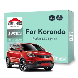 Kit bombillas LED interior Canbus sin error – Ssangyong Korando 2011-18