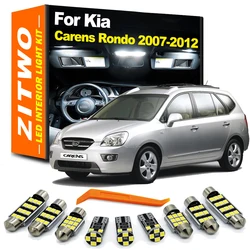 ZITWO Kit LED interior y matrícula para Kia Carens/Rondo 2007-2012