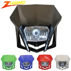 Placa de Faro Enduro Universal - Honda XR 250 CRF 450 Yamaha WR