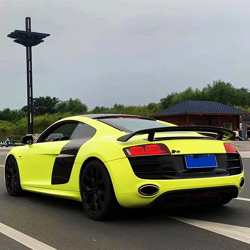 Tapa maletero fibra de carbono con alerón Audi R8 V8 V10 GT 2007-2016 - imagen 5