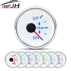 Indicador de trim impermeable 52 mm para motor fueraborda