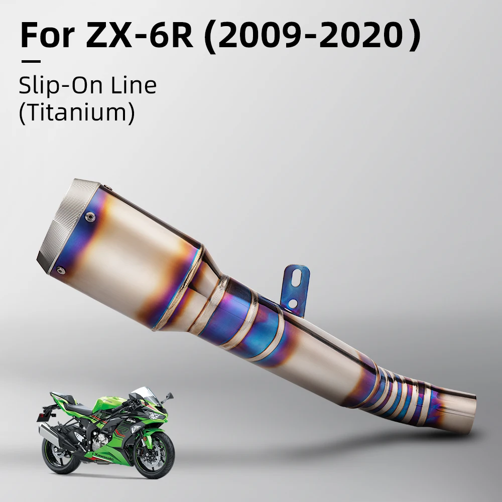 Silenciador deportivo Kawasaki ZX-6R 636 para posición original - imagen 4