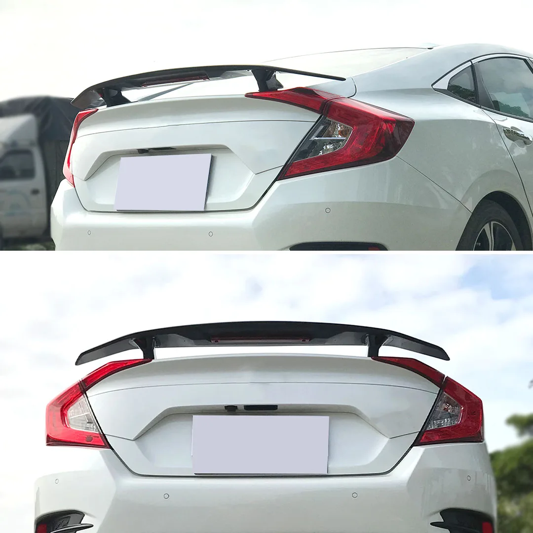 Alerón trasero universal estilo JDM GT para sedán - imagen 2