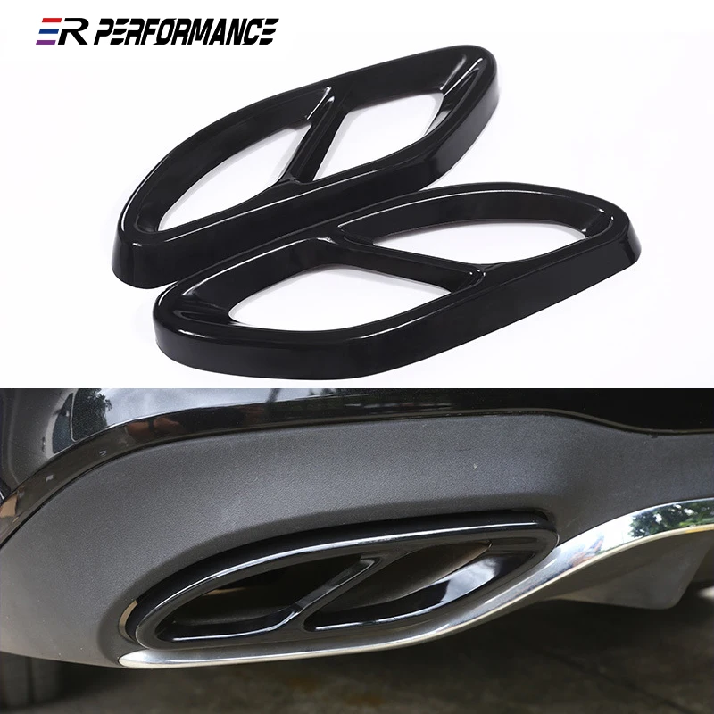Embellecedor de escape de acero inoxidable para Mercedes GLA - imagen 4