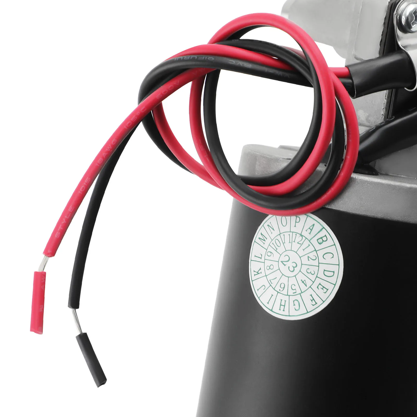 Motorreductor con cable de control y puntos de montaje
