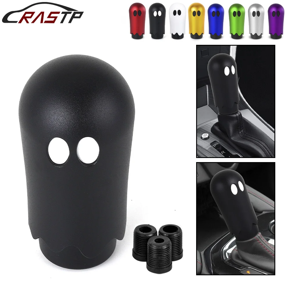 RASTP Perilla de cambio fantasma JDM con adaptador – Halloween