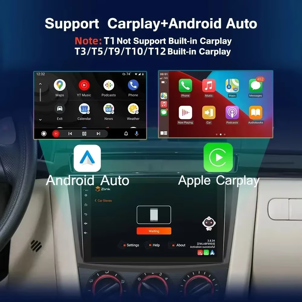 Radio Android con CarPlay y navegador para Renault Captur y Clio 2011-2018 - imagen 4